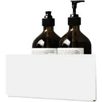 Nichba-Design Bath Shelf Corner hylly, valkoinen