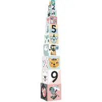 Vilac Nesting Cubes By Michelle Carlslund - Multi/patterned - ONE SIZE