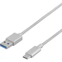 Lanberg 3.1 USB Kaapeli USB-C - USB-A 1m