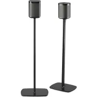 FLEXSON jalusta Sonos One/Play:1 kaiuttimelle (2 kpl, musta)