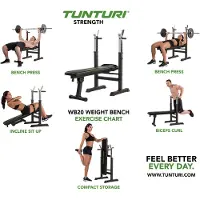 Tunturi WB20 Basic Painonnostopenkki