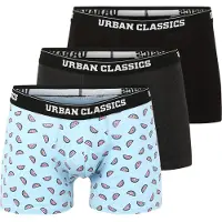 Urban Classics Bokserishortsit vaaleansininen / antrasiitti / roosa / musta
