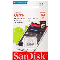 SanDisk Ultra 64GB microSDXC 100MB/s Class10 UHS-I