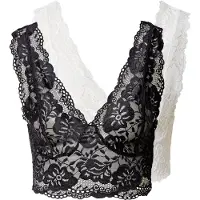 Cream Glazecr Top 2 Pack - White - White M