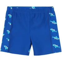Playshoes Uimashortsit 'Hai' sininen / vesi / valkoinen