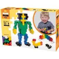 Plus plus Big Basic Mix / 50 Pcs - Multi/patterned - ONE SIZE