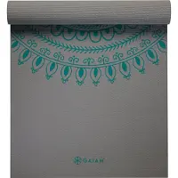 Gaiam Joogamatto 6mm Extra Long/Wide Teal Marrakesh