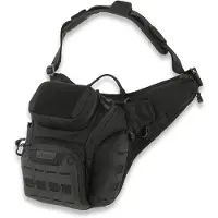 Maxpedition Wolfspur V2.0 Crossbody Shoulder Back 11L (Color: Black)