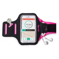 Celly Urheiluranneke XXL max 6,2" Pinkki