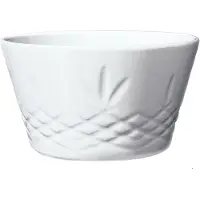 Frederik Bagger - Crispy Porcelain Kulho 1 22 cl Valkoinen
