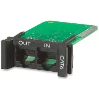 APC REPLACEABLE, RACKMOUNT, 1U, CAT 6 NETWORK SURGE PROTECTION MODULE (PNETR6)