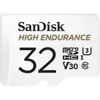 SanDisk 32GB High Endurance, microSDHC -muistikortti, UHS-I V30 U3, 100/40 MB/s