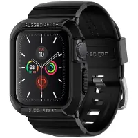 Spigen Rugged Armor Pro Apple Watch 8/SE (2022)/7/SE/6/5/4 TPU Kotelo - 40mm/41mm - Musta