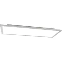 QAZQA Moderni kattovalaisin teräs sis. LED 80 cm - Liv
