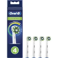 Oral-B Cross Action 4 pack - Harjaspään vaihtopakkaus - hammasharjaan (4 kpl)