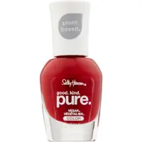 Sally Hansen - Good. Kind. Pure Vegan -kynsilakka, granaattiomenapunainen, 0,33 fl oz (1 kpl) Pakkaus voi vaihdella