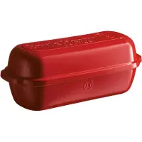 Emile Henry leipävuoka Punainen, suorakulmainen 4,5 l