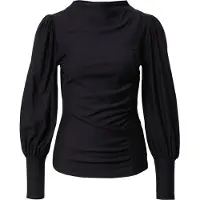 Gestuz Rifagz Puff Blouse Noos - Black - XL