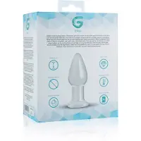 Huismerk Sensual Glass Butt Plug