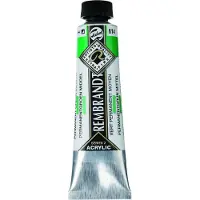 Taidepiste Rembrandt akryyli 40ml 614 Permanent Green Medium 40ml