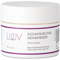 Luuv Deeply Moisturizing Body Cream with Plum Oil (200mL)