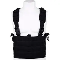 101 Inc Mil-Tec Mag Carrier Chest Rig (Color: Black)