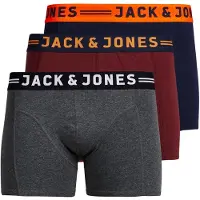 Jack & Jones Jaclichfield Trunks 3 Pack Noos Jnr - Multi/patterned - 152