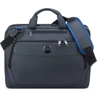 Delsey Parvis Plus 15,6" -tietokonelaukku, harmaa