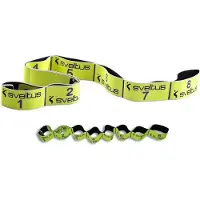 SVELTUS Harjoitusnauha ELASTIBAND 10kg keltainen + pakkaus