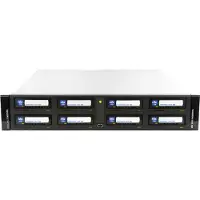 Overland-Tandberg – Tanberg Data 8945-RDX, Tallennusjärjestelmä, RDX-patruuna, RDX, 2U, RJ-45, USB 2.0, USB 3.2 Gen 1 (3.1 Gen 1), musta, Valkoinen