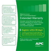 Schneider Electric APC Service Pack - 3 vuoden Next Business Day Shipment -huoltolaajennus