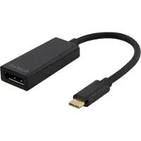 Cablexpert – Sovitin USB 3.1 - DisplayPort, USB Type C - DP naaras, musta (USBC-DP)
