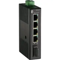 LevelOne IES-0510, Hallitsematon, Fast Ethernet (10/100), Täysin kaksipuolinen