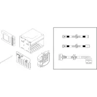 Lenovo THINKSYSTEM ST250 3.5" SATA/SAS 4-BAY BACKPLANE KIT (4M17A12788)