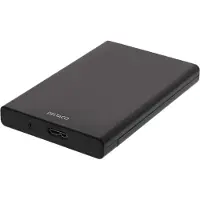 Deltaco – Ulkoinen SATA-kiintolevykotelo, 2,5", USB 3.1 Gen 1, musta (MAP-K2568)