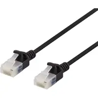 Deltaco Slim U/UTP Cat6a ohut 3,0m RJ45 verkkokaapeli