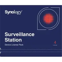 Synology -paketti 4 lisenssiä kameroille ylimääräinen