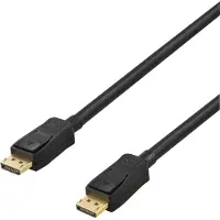Deltaco – DisplayPort monitorikaapeli, 20-pin u - u, 20m, musta (DP-4200)
