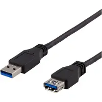 Deltaco USB 3.1 Gen 1 jatkokaapeli
