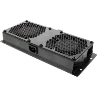 Toten – Modulaarinen tuuletinsarja, System A- ja System G-sarjojen kaapeille, 2 tuuletinta, musta (982100254)