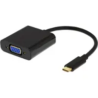 Deltaco USB-C - VGA adapteri