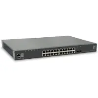 LevelOne GTL-2891, Hallittu, L3, Gigabit Ethernet (10/100/1000), Täysin kaksipuolinen, Telineasennus