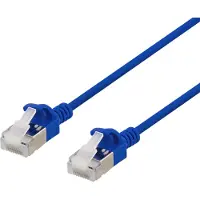 Deltaco Slim U/FTP LSZH 50cm blue