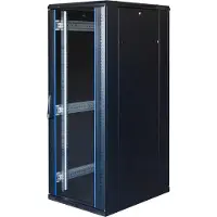 Toten – G6, 19" lattiakaappi, 32U, 600x800, las. etuovi, perfor. takaovi (G6.6832.9801)