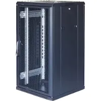 Toten – G3, 19" lattiakaappi, 22U, 600x600, perforoitu etu- ja takaovi (G3.6622.9801)