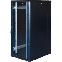Toten – G6, 19" lattiakaappi, 27U, 600x800, las. etuovi, perfor. takaovi (G6.6827.9801)