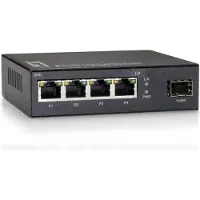 Level One GEU-0521, Hallitsematon, Gigabit Ethernet (10/100/1000), Täysin kaksipuolinen, Seinäkiinnitteinen