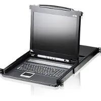 Aten – 16-Port 17" LCD KVM Switch, USB, PS2, VGA (CL1016M-ATA-XG)