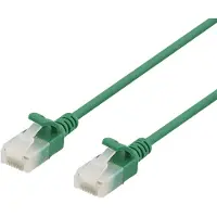 Deltaco Slim U/UTP Cat6a ohut 1,0m RJ45 verkkokaapeli