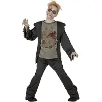Hobby Hall "ZOMBIE" (takki, jossa on mätä rinta, T-paita, housut)